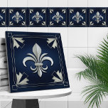 Carreau Fleur-De-Lis - Art Déco<br><div class="desc">Fleur-De-Lis - Art Déco</div>