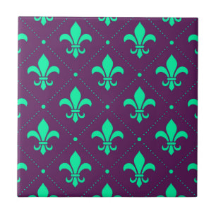 Carreau Fleur de Lis Motif