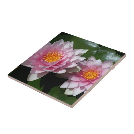 Carreau Fleur de Lotus (Côté)