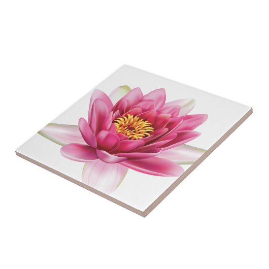 Carreau Fleur de Lotus (Côté)