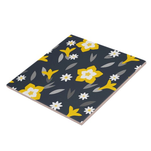 Carreau Fleur de minuit (Côté)