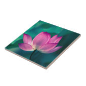 Carreau Fleur de nénuphar de Lotus (Côté)