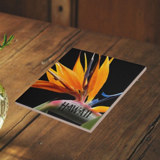 Carreau Fleur de plante oiseau de paradis d'Hawaï