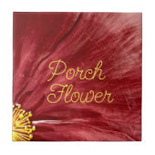 Carreau Fleur de porche / Original / (Devant)