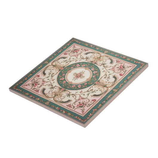 Carreau Fleur de tapis persan (Côté)
