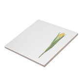 Carreau Fleur de tulipe jaune printemps été (Côté)
