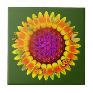 Carreau Fleur De Vie - Fleur Géométrique 4