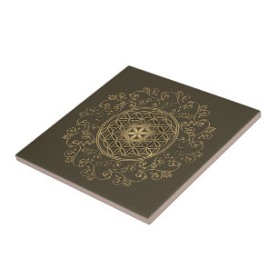 Carreau Fleur de Vie - Ornements Vintage Mandala 2