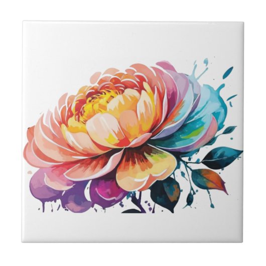 Carreau fleur d'eau (Devant)