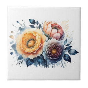 Carreau fleur d'eau