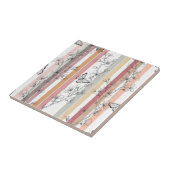 Carreau Fleur d'Élégant Papillon (12) (Côté)