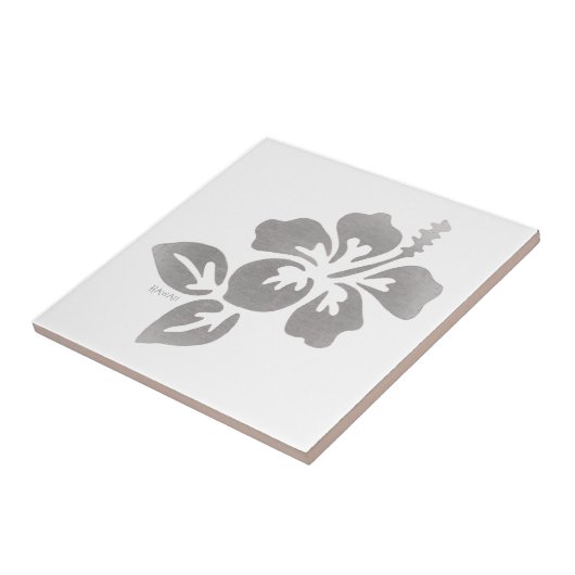 Carreau Fleur d'Hawaï (Côté)