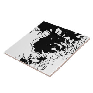 Carreau Fleur Doodle