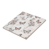 Carreau Fleur Élégante de Papillon (4) (Côté)