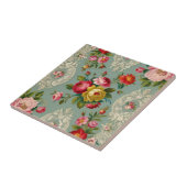 Carreau Fleur Élégante Vintage (Côté)