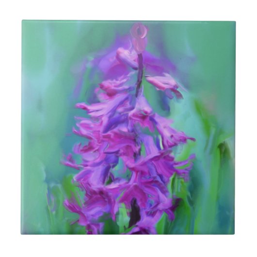 Carreau Fleur Hyacinth (Devant)