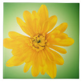 Carreau Fleur jaune (Devant)