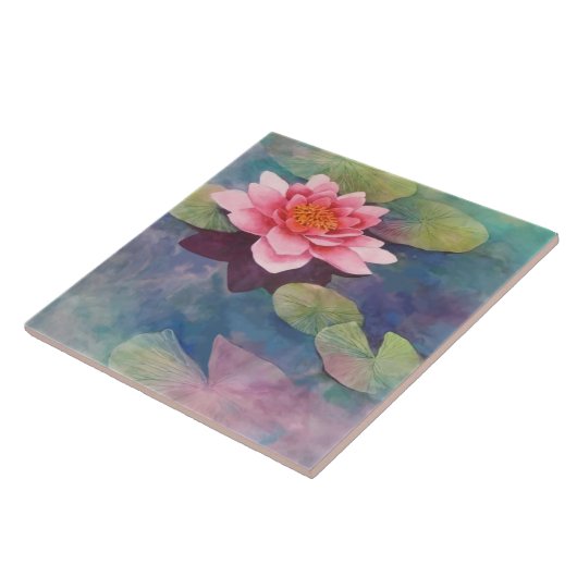 Carreau Fleur Lotus (Côté)