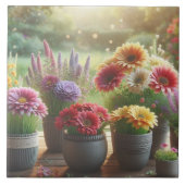 Carreau Fleur lumineuse (Devant)