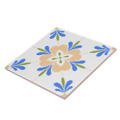 Carreau Fleur méditerranéenne (Côté)