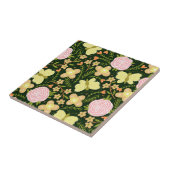 Carreau Fleur papillon (Côté)