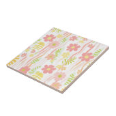 Carreau Fleur pastel rétro (3) (Côté)