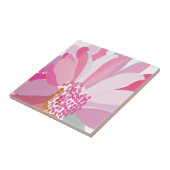 Carreau Fleur rose pâle (Côté)