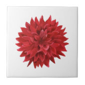 Carreau Fleur rouge aquarelle (Devant)