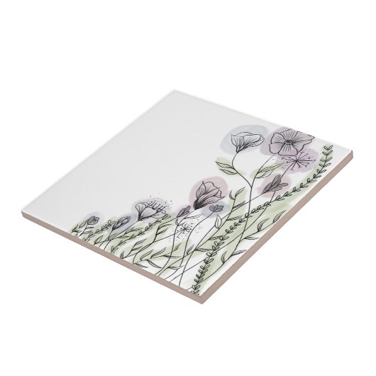 Carreau Fleur sauvage (Côté)