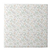 Carreau Fleur sauvage Boho (Devant)
