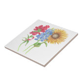 Carreau Fleur sauvage du Texas (Côté)