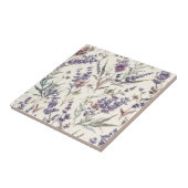 Carreau Fleur Sauvage Lavande Bohème Botanique Florale (Côté)