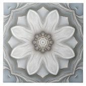 Carreau Fleur Victorienne  (Devant)
