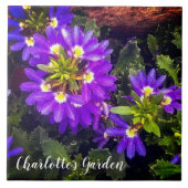 Carreau Fleur violette (Devant)