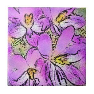 CARREAU FLEURS