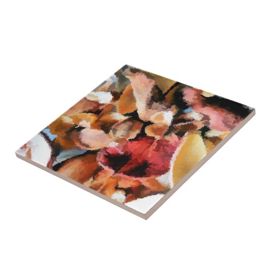 CARREAU FLEURS (Côté)