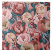 Carreau Fleurs beiges (Devant)