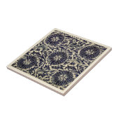 Carreau Fleurs bleu foncé chinoises ~Accent ~ * ~ ~ (Côté)