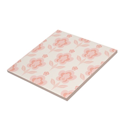 Carreau Fleurs Boho Rétro (Côté)