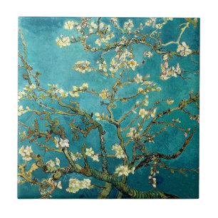 Carreau Fleurs d'amandier de Van Gogh Impressionnisme clas
