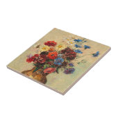Carreau Fleurs dans un vase, c.1910 (Côté)