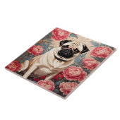 Carreau Fleurs De carlin Et De Peony William Morris Inspir (Côté)