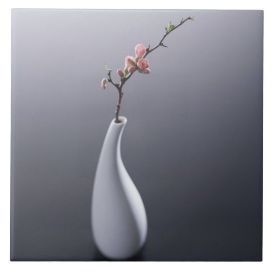 Carreau Fleurs de cerisier dans le vase (Devant)