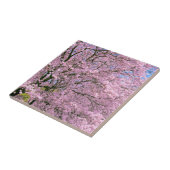 Carreau Fleurs de cerisiers en fleurs (Côté)