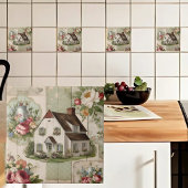 Carreau Fleurs de Cottage Vintage