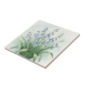 Carreau Fleurs de Jacinthe Botanique Aquarelle (Côté)