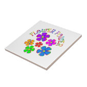 Carreau Fleurs de jeux d'énergie fleurie (Côté)