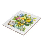 Carreau Fleurs de la Fête des Mères (Côté)