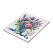 Carreau Fleurs de la Fête des Mères (Côté)