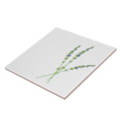 Carreau Fleurs de lavande violette (Côté)